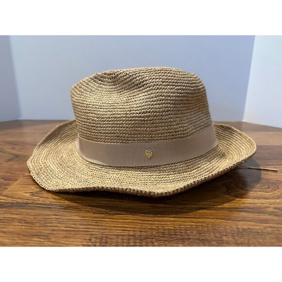 Helen Kaminski Women's Adjustable Raffia Straw Hat One Size Luxury Accessories - Picture 3 of 8